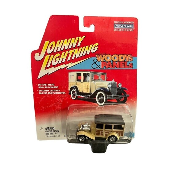 Johnny Lightning 31 1931 Ford Model A Station Wagon Custom Woodys & Panels Car T - Picture 1 of 6